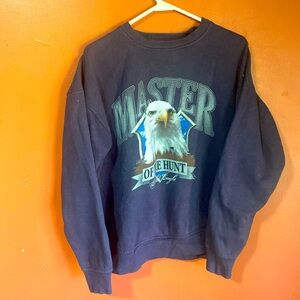 Bald Eagle Master of the Hunt Crewneck
